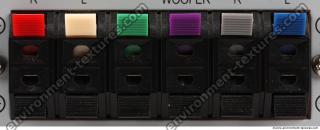 Photo Texture of Electronic Black